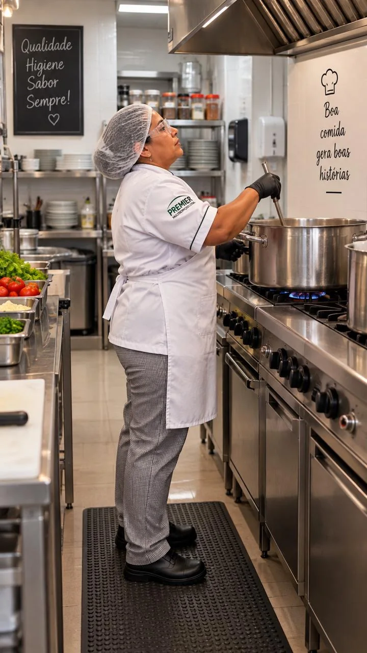 Mão de obra qualificada — cozinha